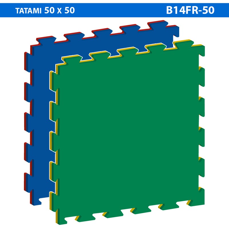Tapis Tatami B14FR-50 - KIT 8 PIÈCES