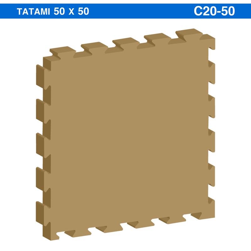 Tapis Tatami C20-50 - KIT 8 PIÈCES